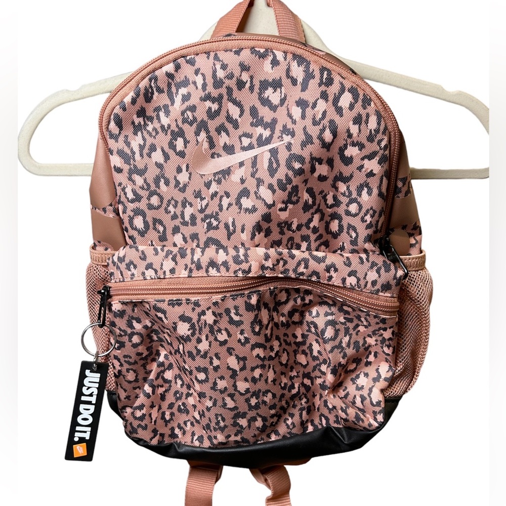 Nike leopard print mini back pack